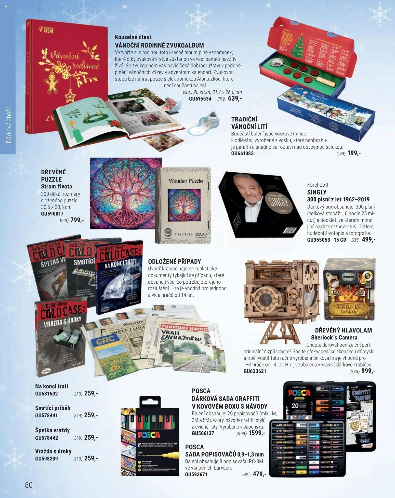 Knižní klub leták od 01.11.2025 | Strana: 80 | Produkty: Hra, Krabice, Puzzle, Cd