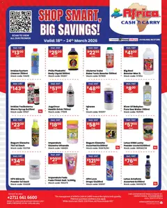 Africa Cash & Carry specials catalogue – valid from 18.03.2026