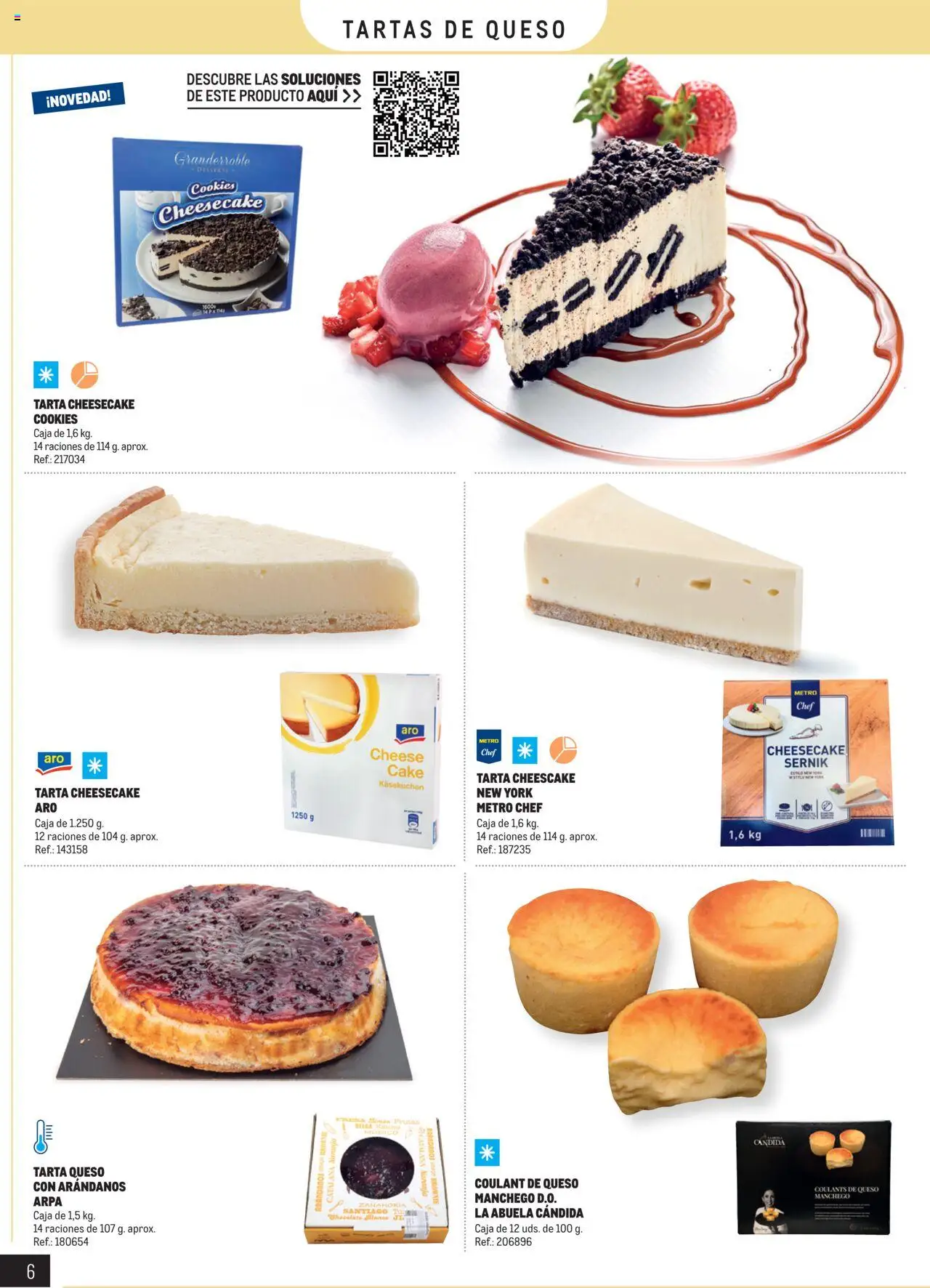 Makro - Especial Postres │ válido desde el 04.03.2025 | Página: 6 | Productos: Queso, Chocolate, Manzana, Caja