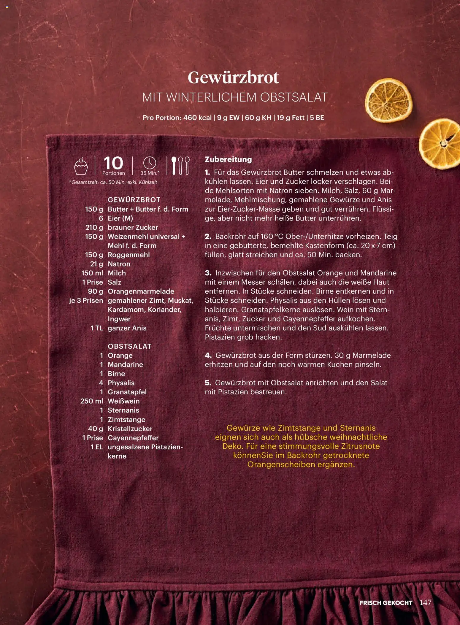 Billa  Frisch Gekocht gültig ab 01.12.2025 | Seite: 147 | Produkte: Gewürze, Salz, Flèches Arc, Eier