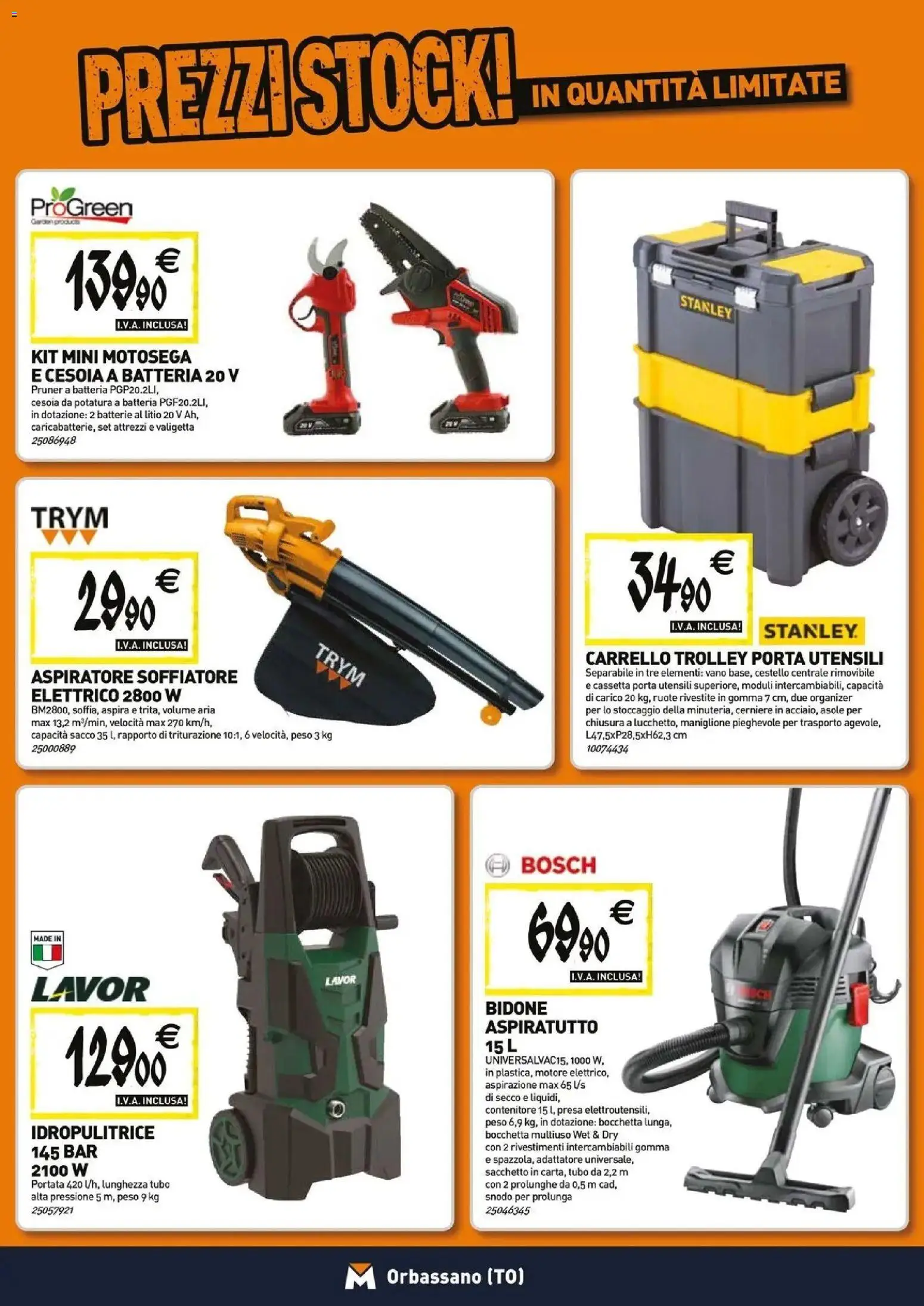 Volantino TECNOMAT del 26.03.2026 | Pagina: 20 | Prodotti: Tubo, Contenitore, Trolley, Batterie