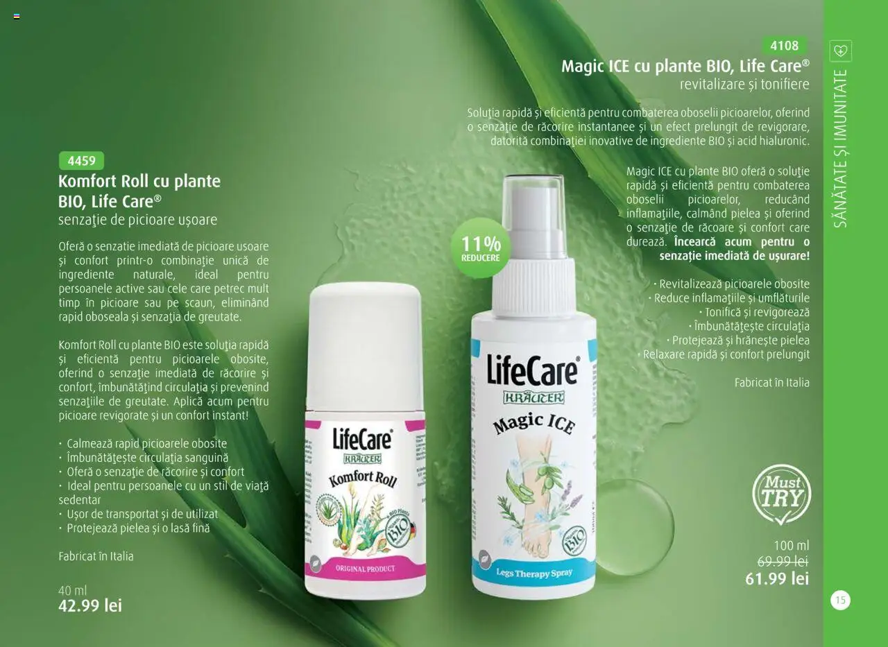Noul catalog Life Care – valabil de la 01.10.2025 | Pagină: 17 | Produse: Şerit ödül