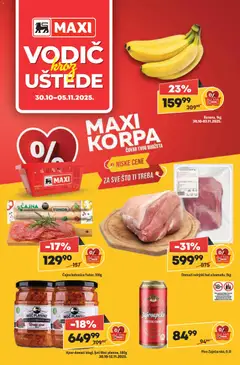 Maxi katalog - pregled Maxi kataloga - važi od 30.10.2025