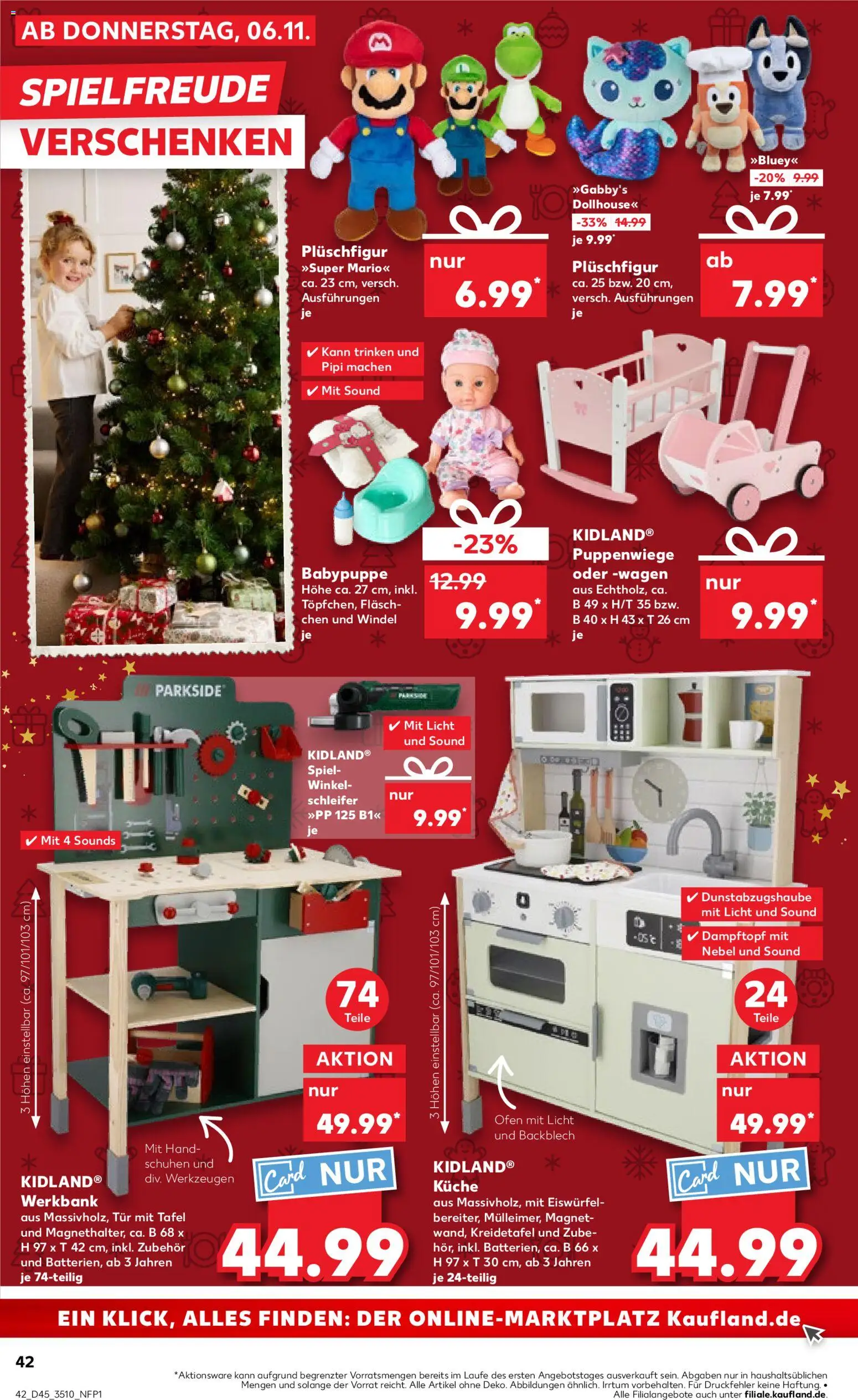 Kaufland prospekt Leipzig	 – gültig ab 06.11.2025 | Seite: 42 | Produkte: Spiel, Ofen, Küche, Tür