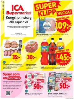 ICA Supermarket - Stockholm - Förhandsvisning av reklamblad från butik ICA Supermarket aktuell från 08.09.2025