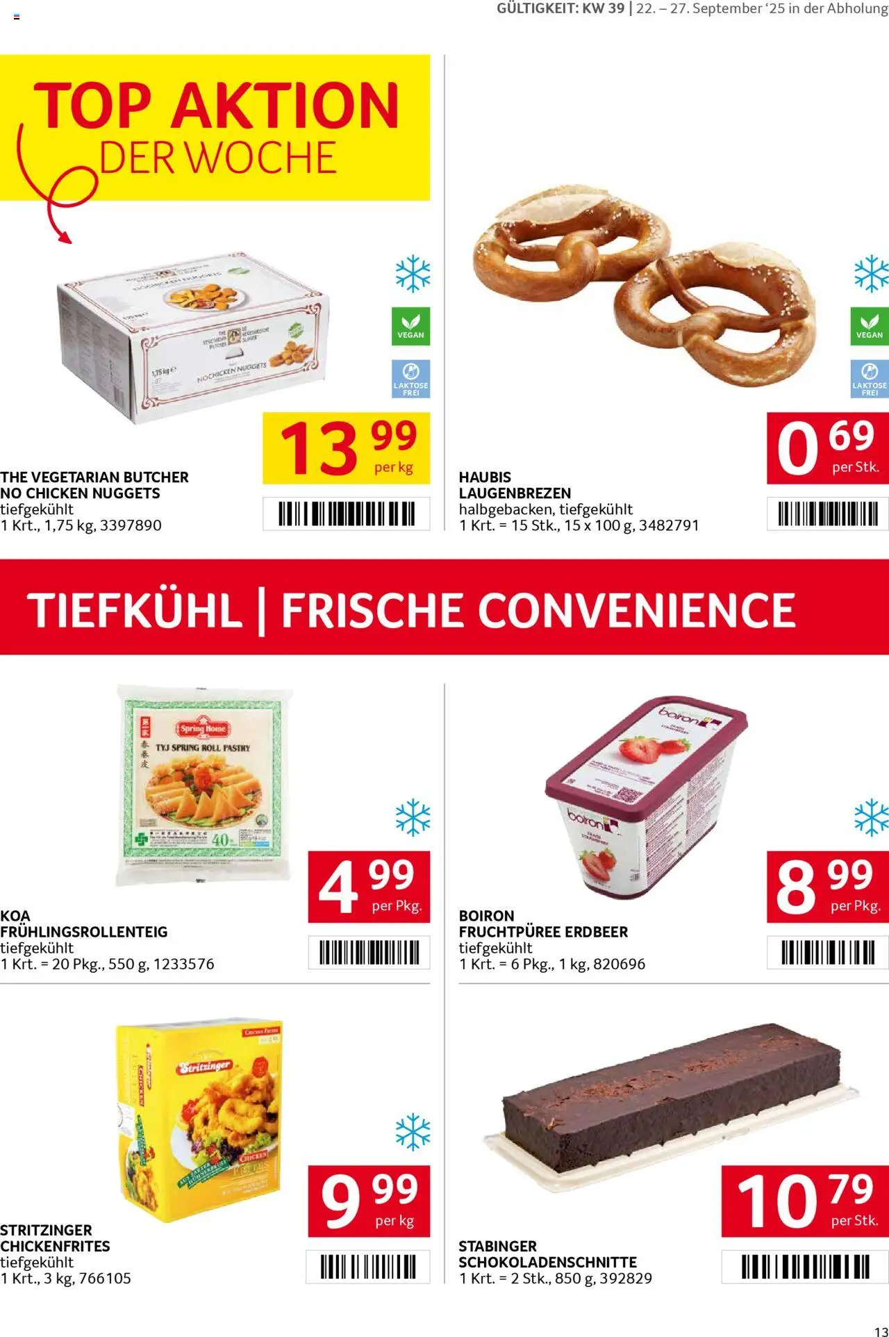 Transgourmet Flugblatt gültig ab 22.09.2025 | Seite: 11