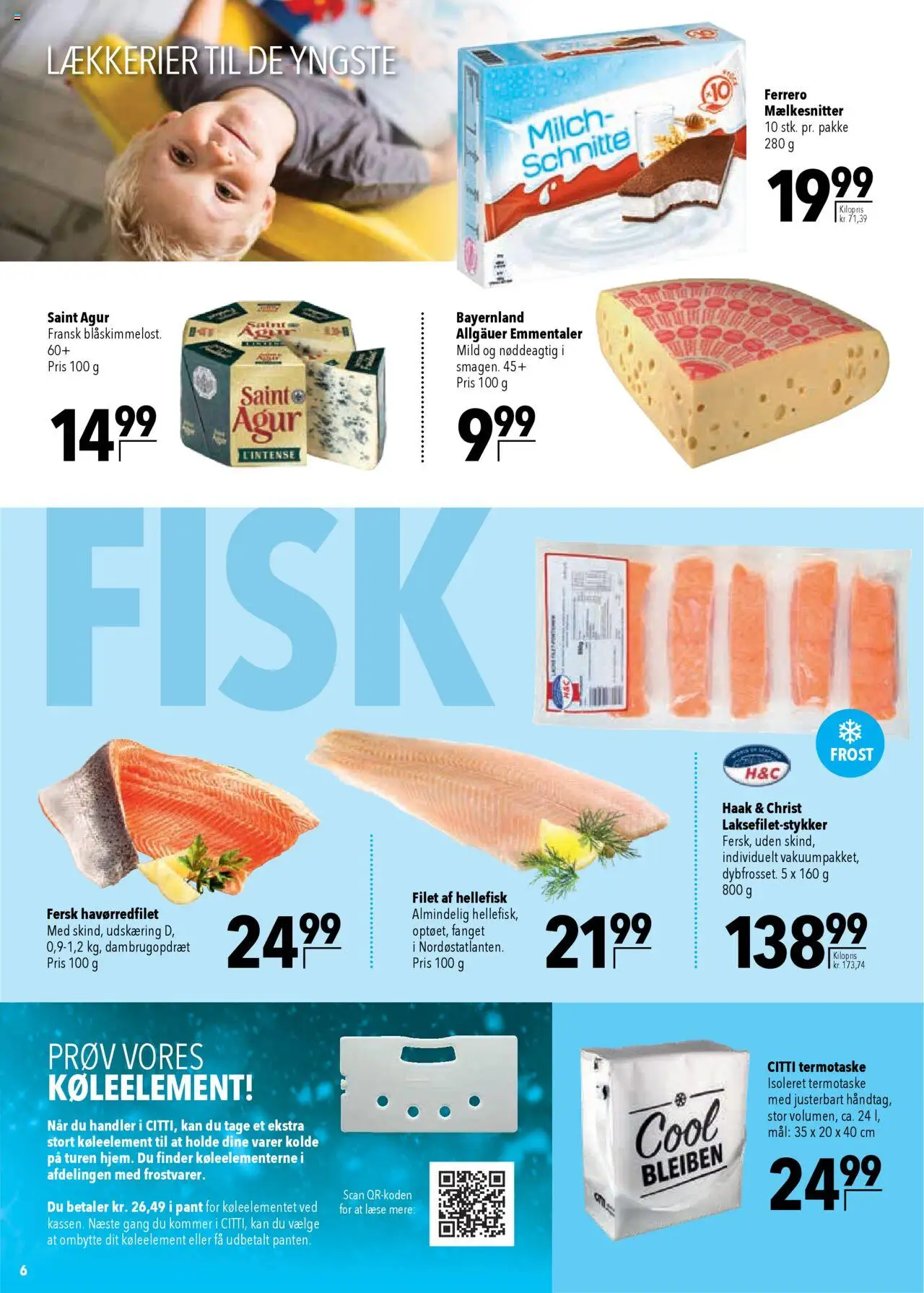 CITTI Markt - Dänemark-Werbung - gültig ab dem 13.08.2025 | Seite: 6 | Produkte: Milch