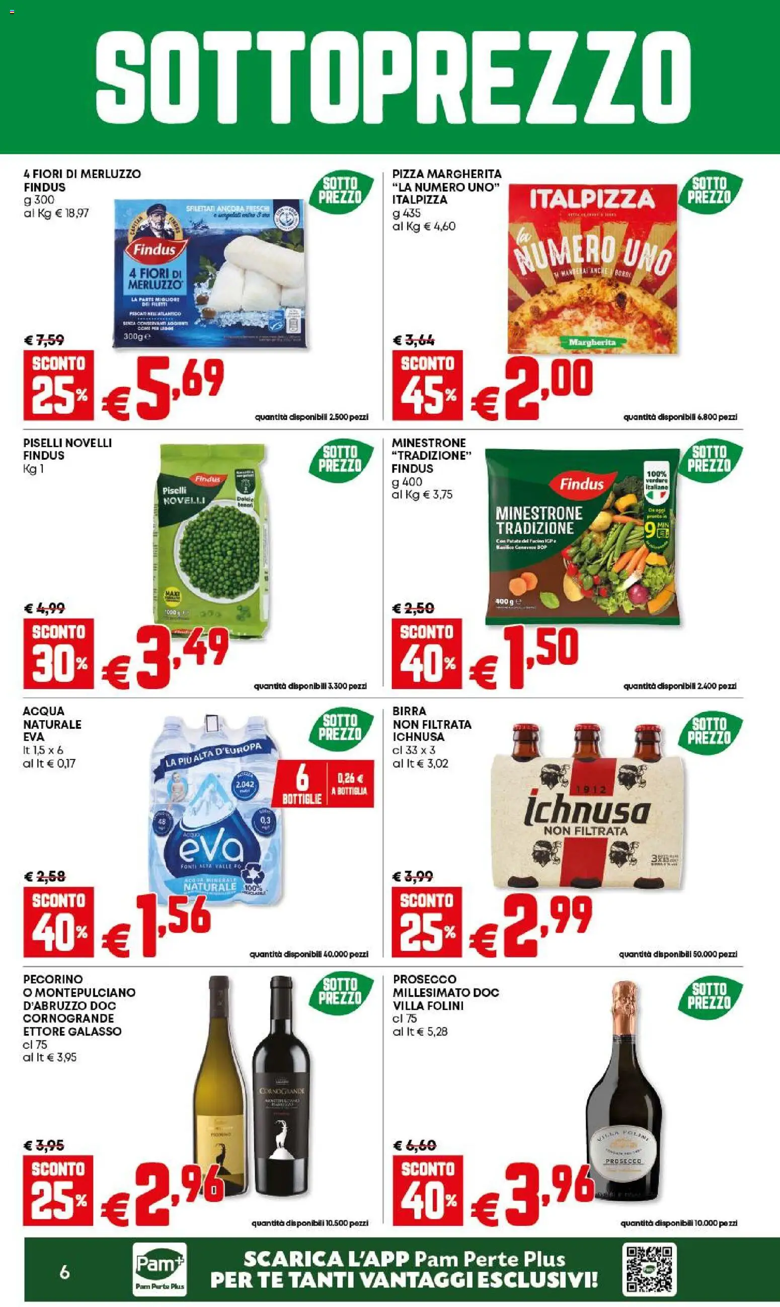 Volantino Panorama del 26.02.2026 | Pagina: 6 | Prodotti: Tè, Merluzzo, Acqua, Bottiglia