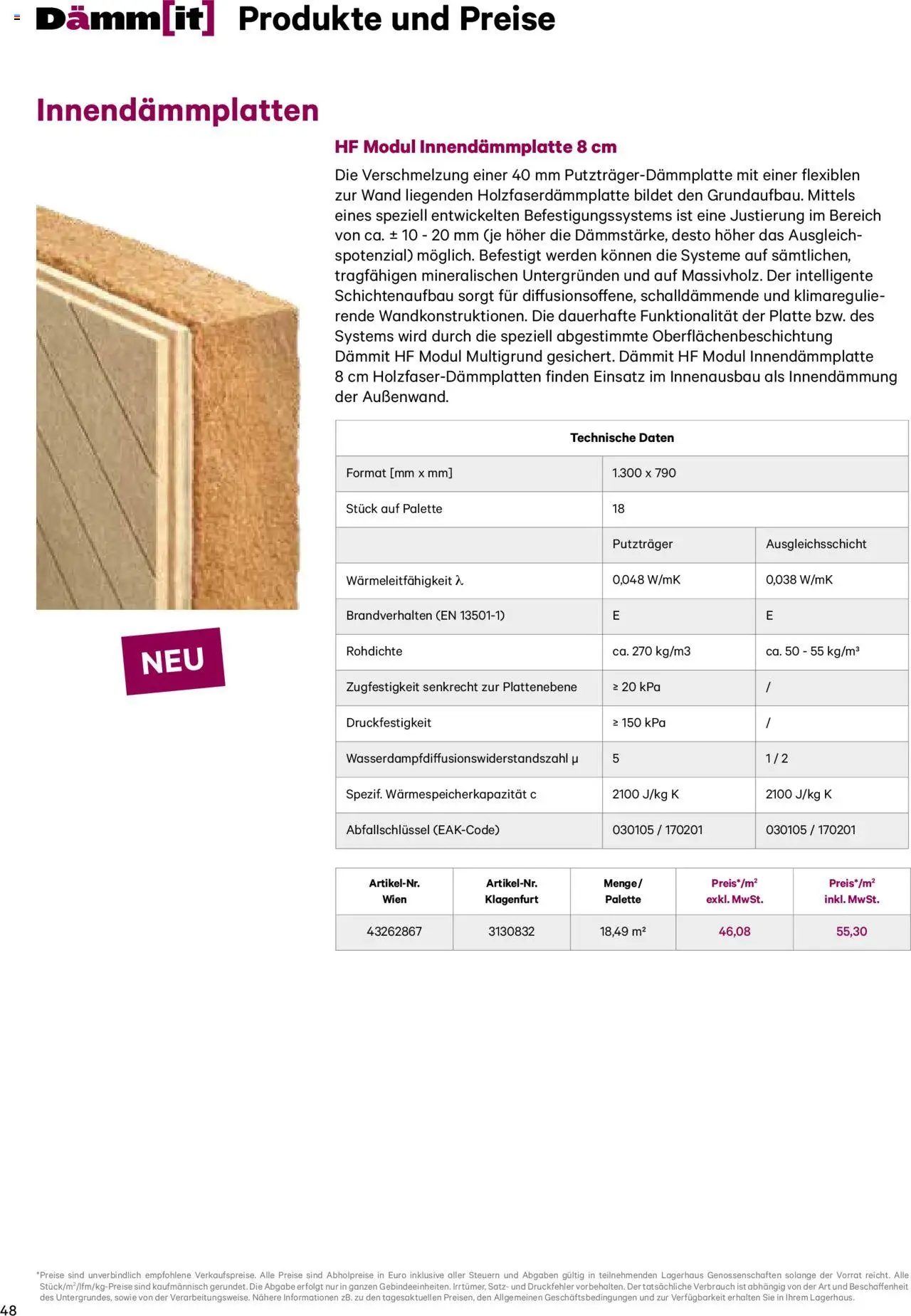 Lagerhaus Dämm[it] Katalog 2025 gültig ab 08.01.2025 | Seite: 48