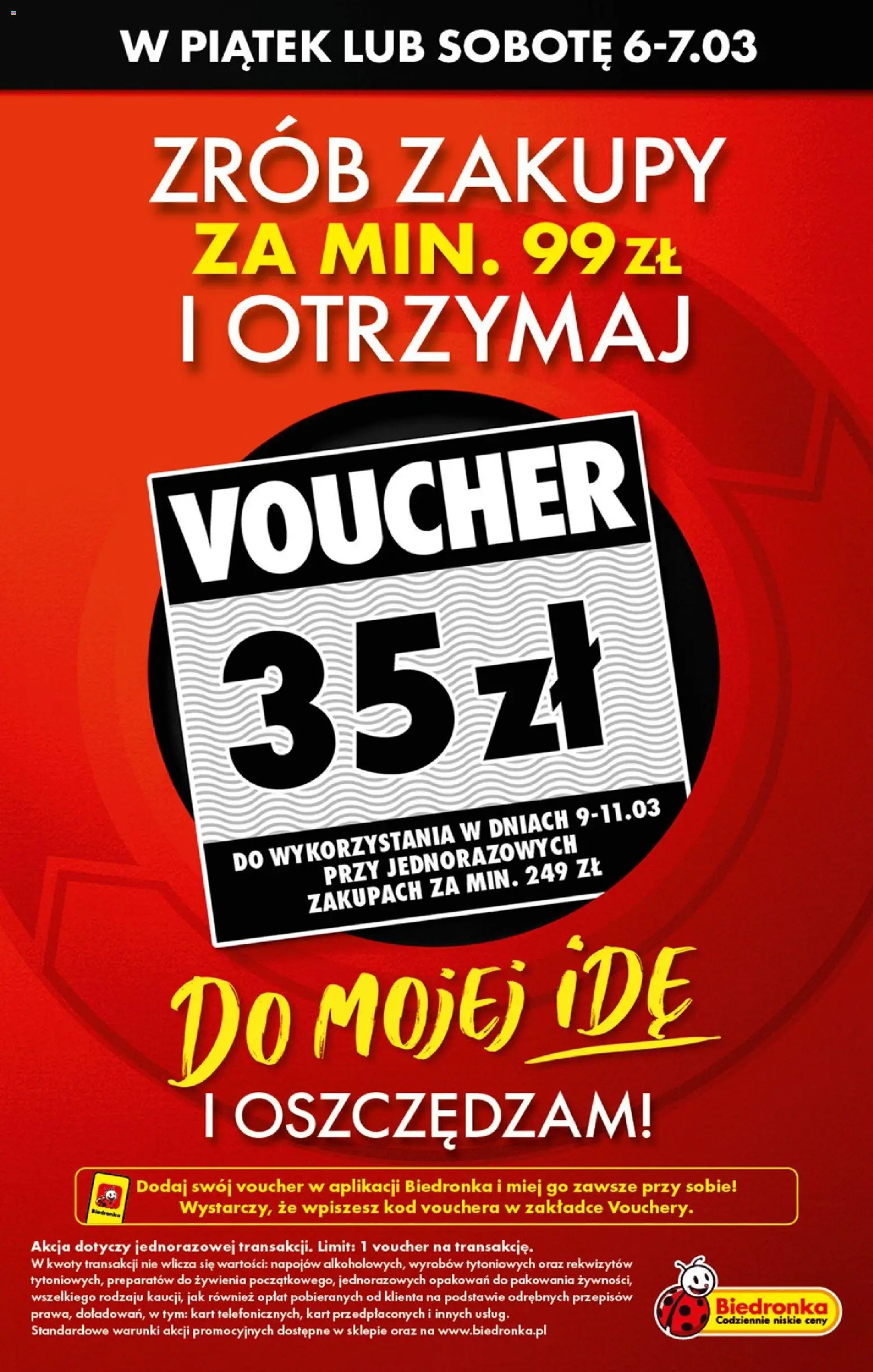 Biedronka Polsko leták Najtańsza sobota tylko od 07.03.2026 | Strana: 2