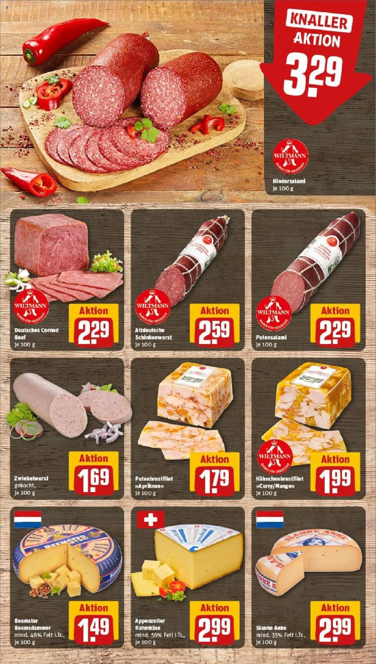 Rewe prospekt Köln / Porz Wahn	 - gültig ab dem 06.07.2025 | Seite: 9 | Produkte: Salami
