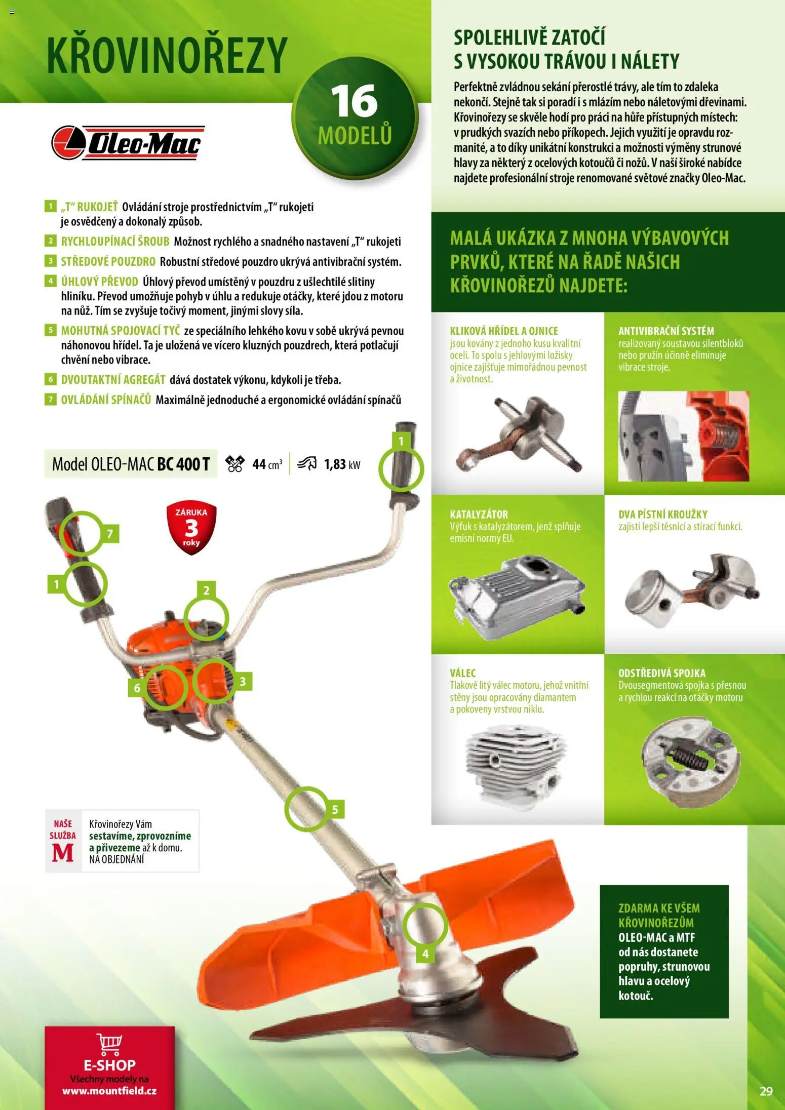 Mountfield katalog od 02.04.2026 | Strana: 29 | Produkty: Pouzdro, Modely