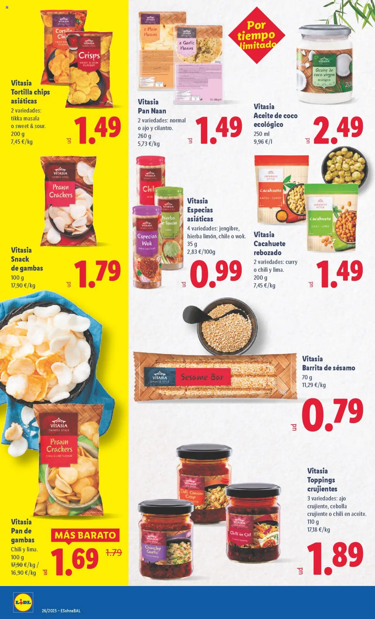 Lidl catálogo MAD │ válido desde el 23.06.2025 | Página: 24 | Productos: Lima, Aceite, Τυρόπιτα, Aceite de coco