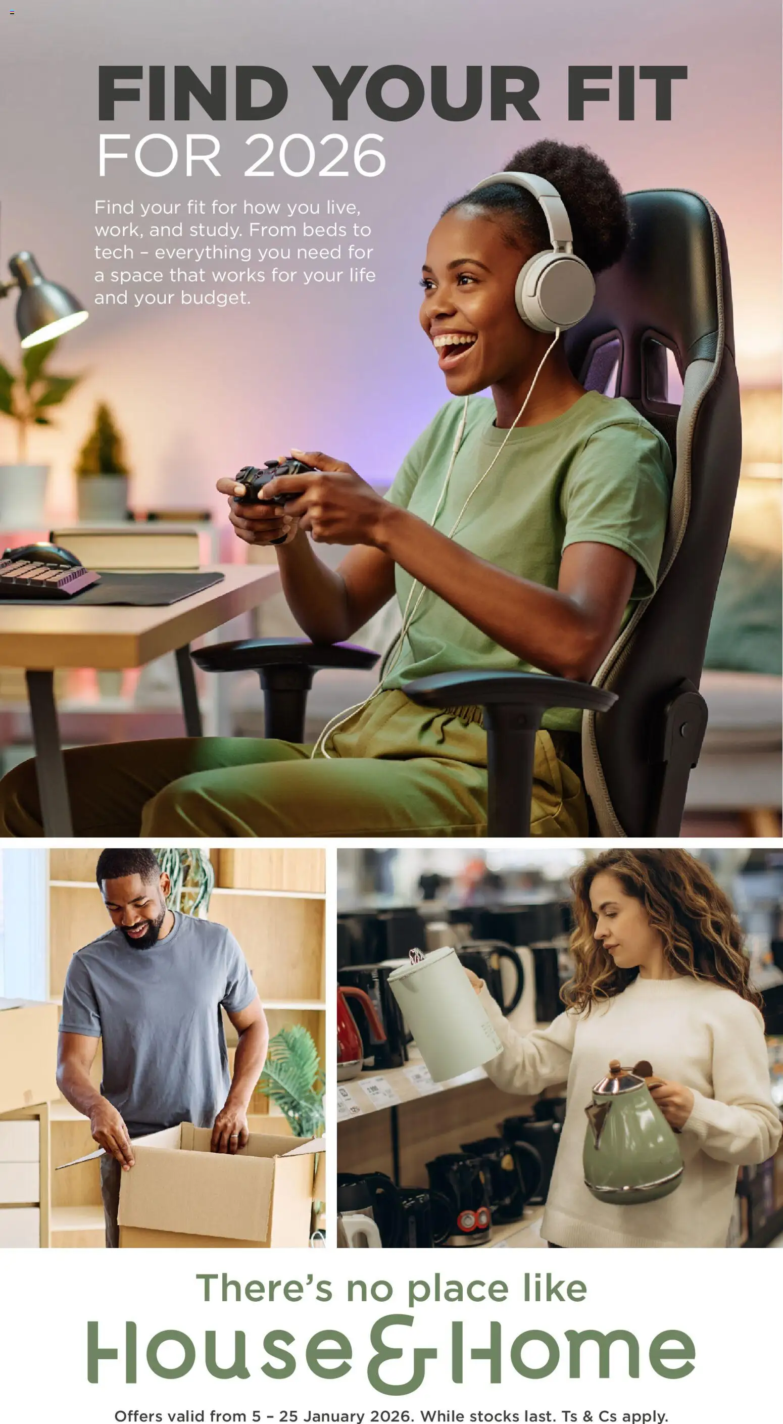 New House and Home catalogue – valid from 05.01.2026 | Page: 1