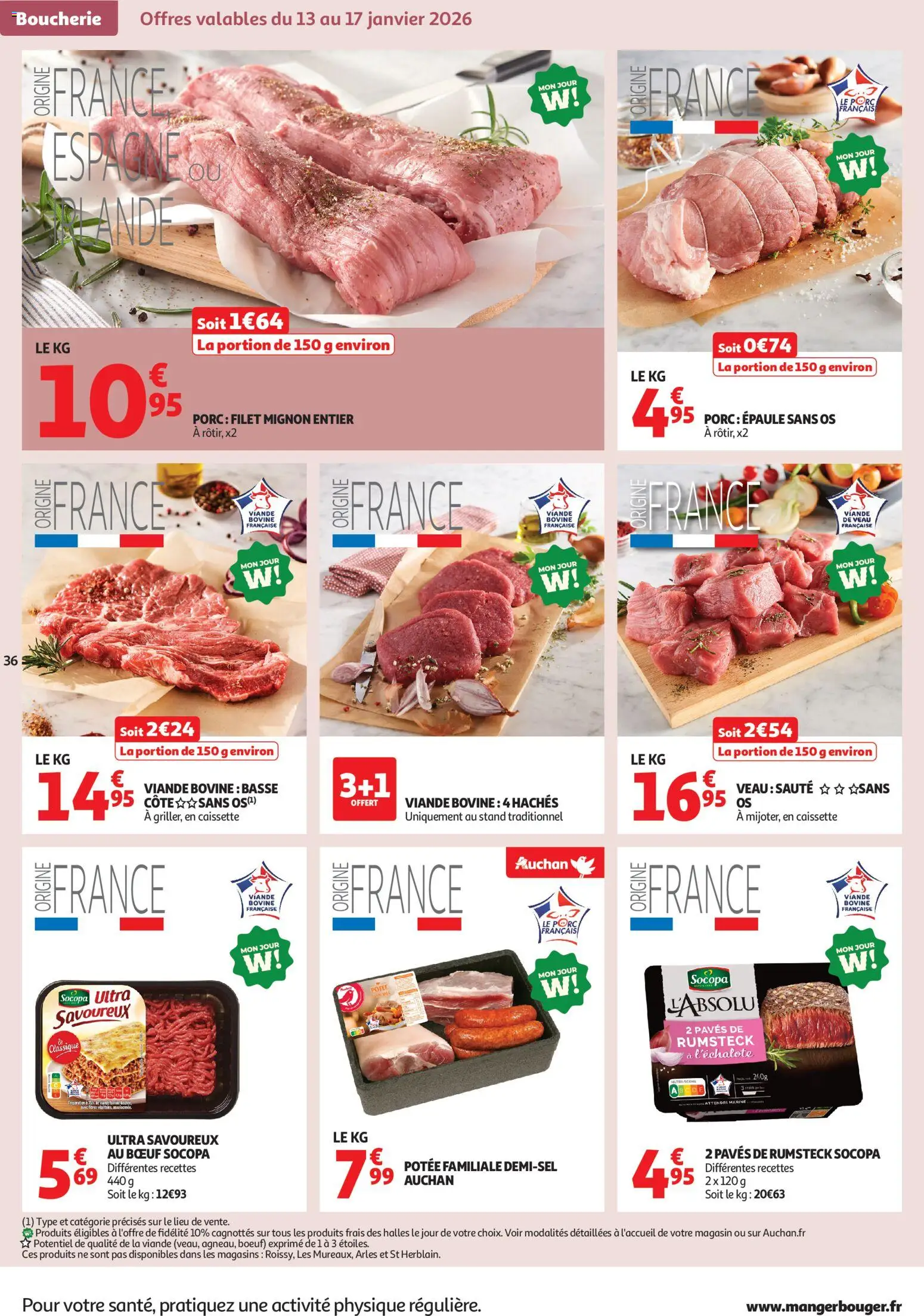 {H1} | Page: 36 | Produits: Viande, Filet mignon, Porc, Porc filet mignon