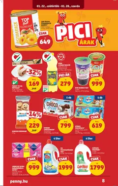 PENNY Akciós újság - amely érvényes a következő dátumtól: 22.01.2026 | Oldal: 12