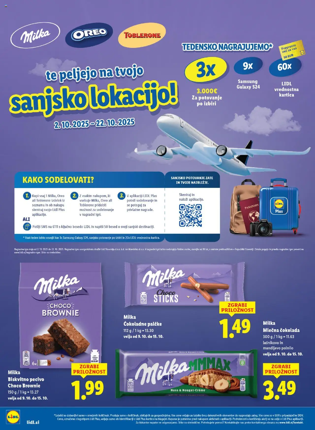 Novi Lidl katalog ponudbe – veljaven od 09.10.2025 | Stran: 10 | Izdelki: Igra, Cokolada