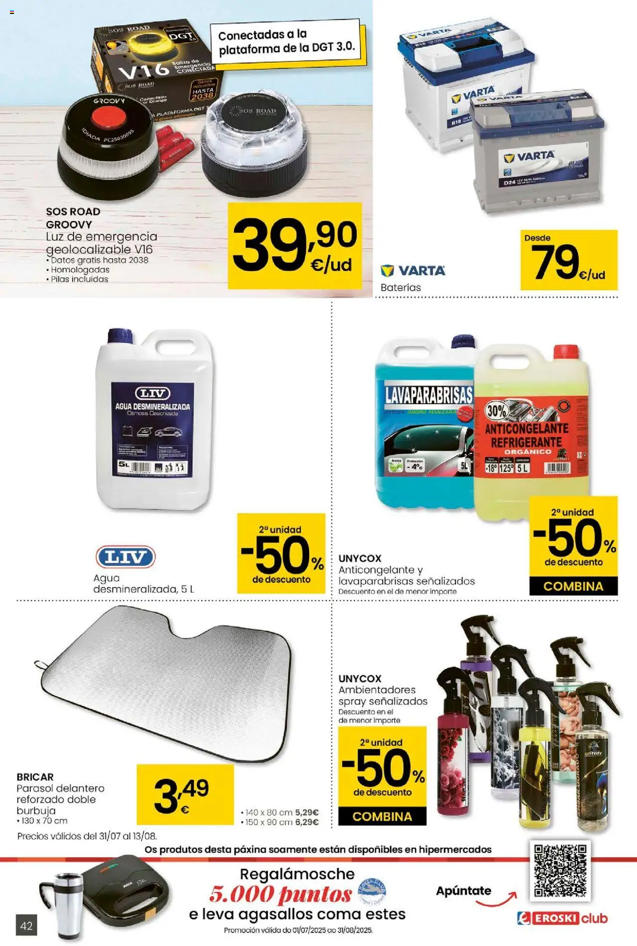 Eroski - Ofertons para conquistarte │ válido desde el 31.07.2025 | Página: 42