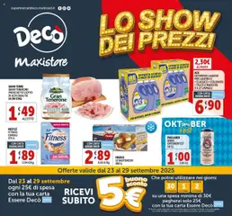 Anteprima del volantino Decò MaxiStore - Casamassima catalogo valido a partire dal 23.09.2025