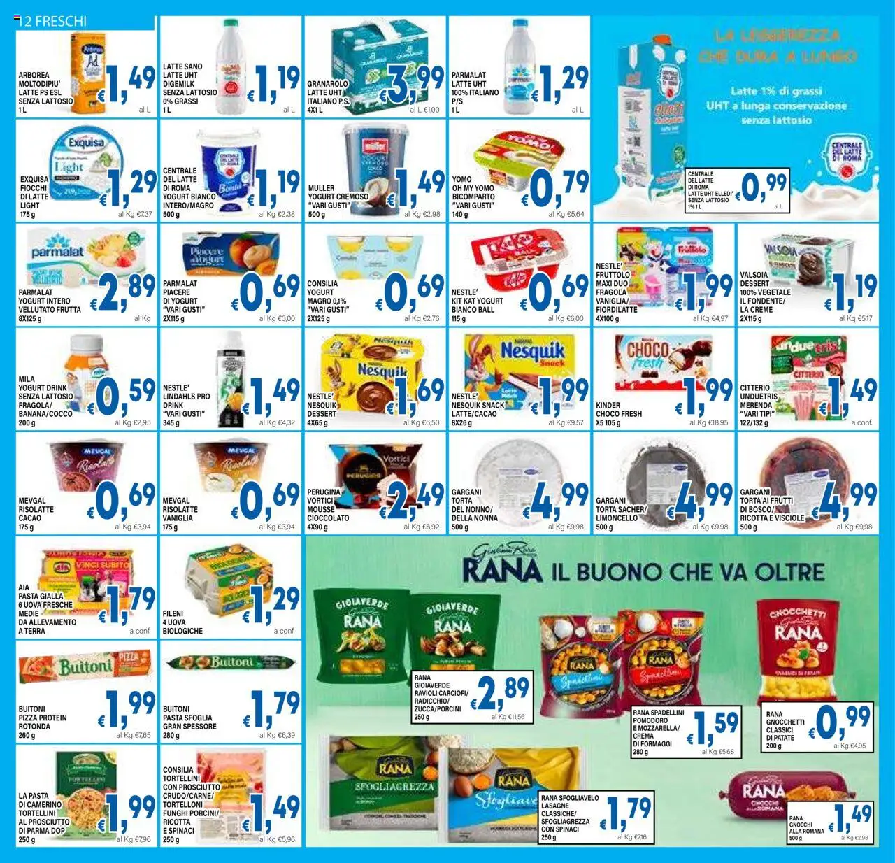 Volantino DEM del 08.10.2025 | Pagina: 12 | Prodotti: Ravioli, Tortelloni, Cacao, Gnocchetti