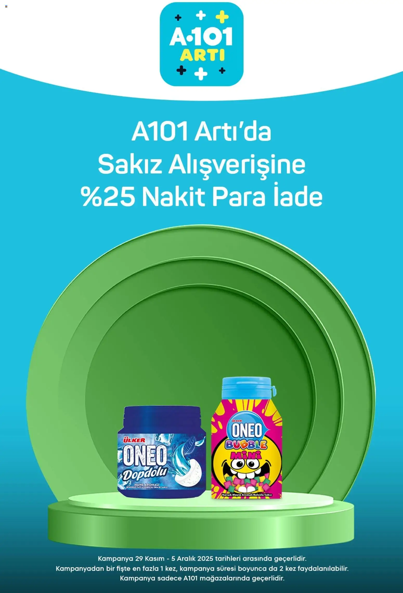 A101 Arti - 29.11.2025 tarihinden itibaren geçerlidir | Sayfa: 7 | Ürünler: Meyve, Nane