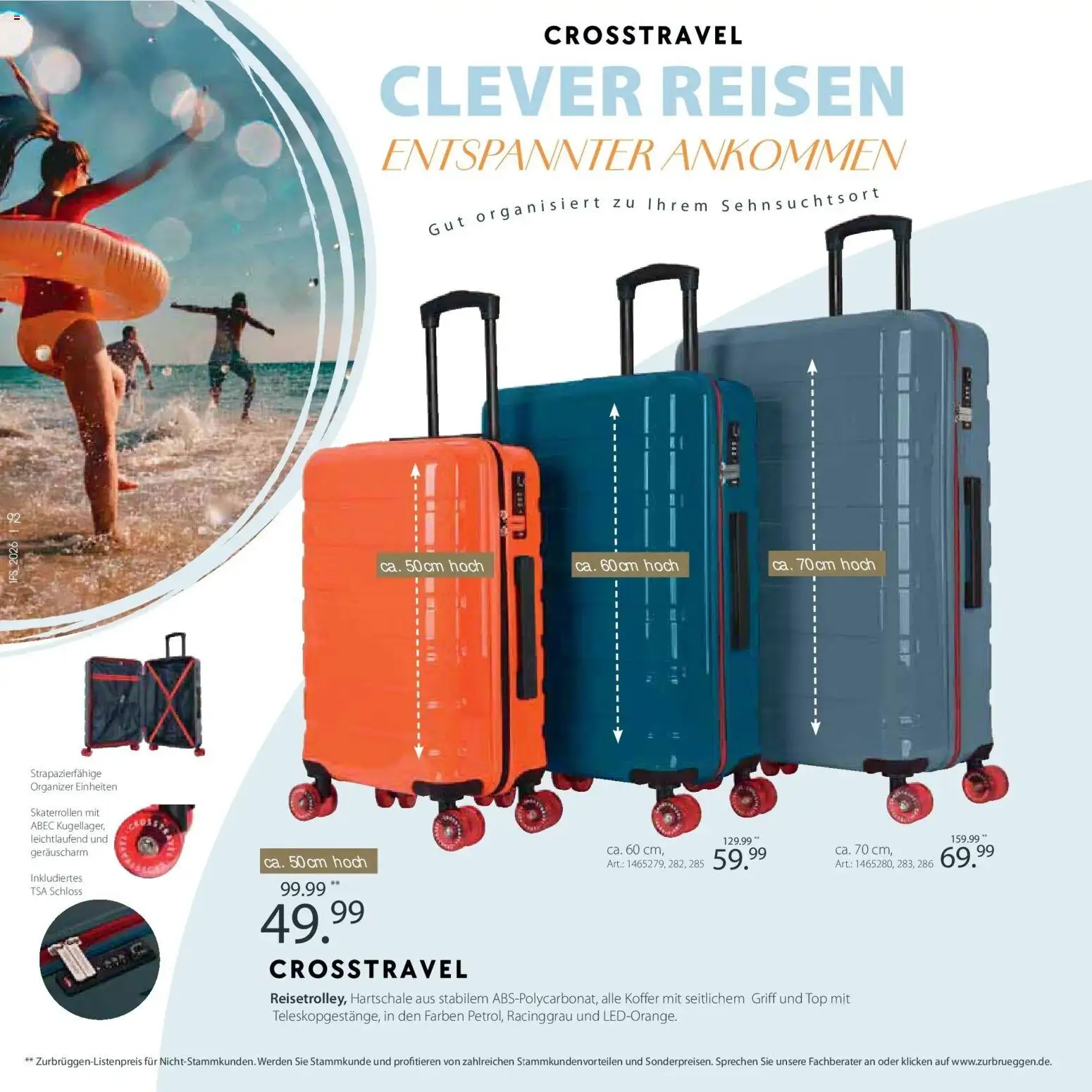 Zurbrüggen Frühlings-Boten für dein zuhause – gültig ab 14.04.2026 | Seite: 90 | Produkte: Top, Koffer