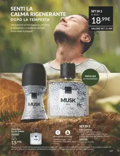 Anteprima del volantino Avon catalogo - campagna 04/2026 valido a partire dal 01.04.2026 | Pagina: 107 | Prodotti: Antitraspirante, Olio, Profumo, Fragranza