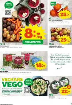 Coop Daglivs - erbjudanden - Förhandsvisning av reklamblad från butik Coop Daglivs aktuell från 12.01.2026 | Sida: 3 | Produkter: Apelsiner, Sallad, Broccoli, Soppa
