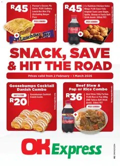 OK Foods specials catalogue – valid from 02.02.2026