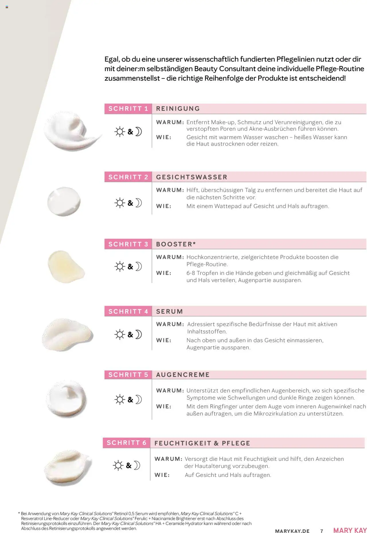 Mary Kay Katalog - gültig ab dem 16.07.2025 | Seite: 7 | Produkte: Wasser, Serum