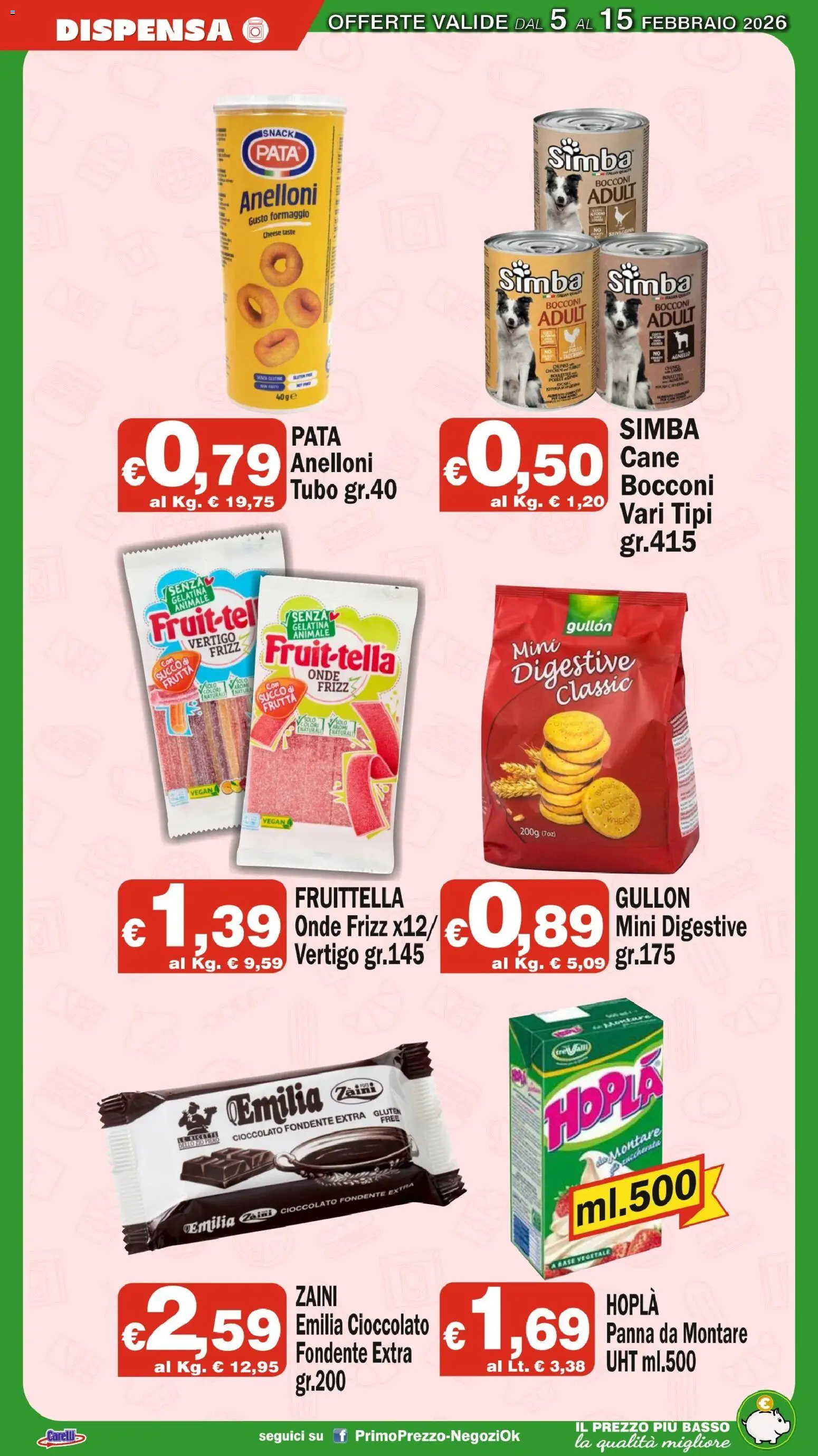 Volantino Primo Prezzo del 05.02.2026 | Pagina: 14