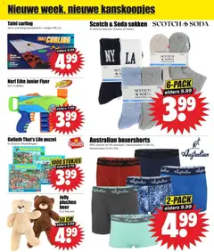 Dirk - Folder week 9 - Voorbeeld van een folder van Dirk, geldig van 25.02.2026 | Pagina: 26 | Producten: Puzzel, Sokken, Bébipulyka, Tafel