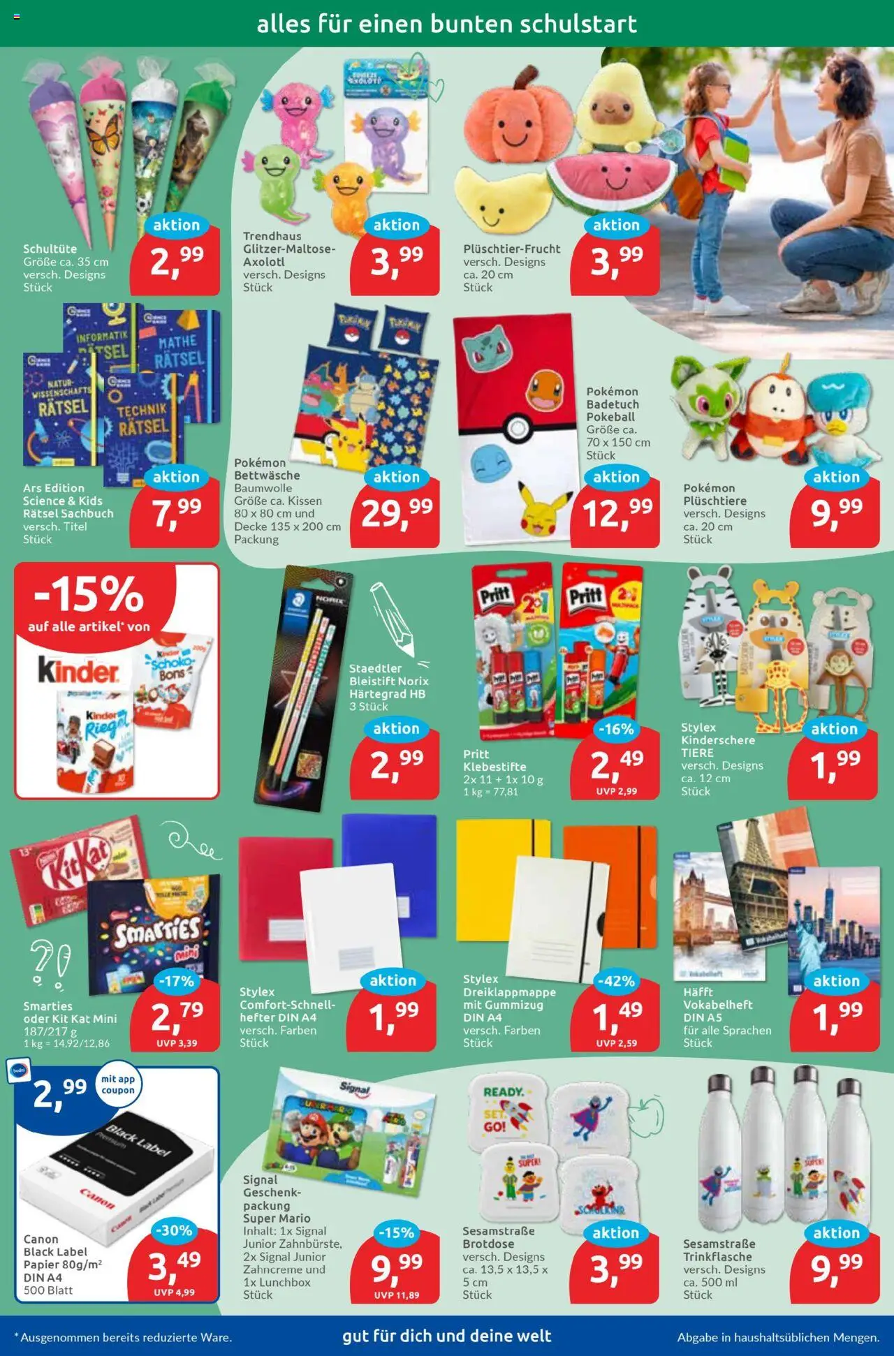 Budni Prospekt 	 - gültig ab dem 18.08.2025 | Seite: 7 | Produkte: Kissen, Decke, Bettwäsche, Smarties
