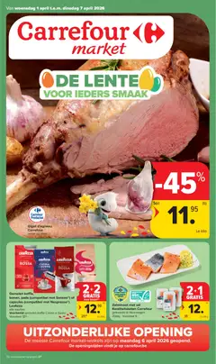 Carrefour folder Market - Voorbeeld van een folder van Carrefour, geldig van 01.04.2026
