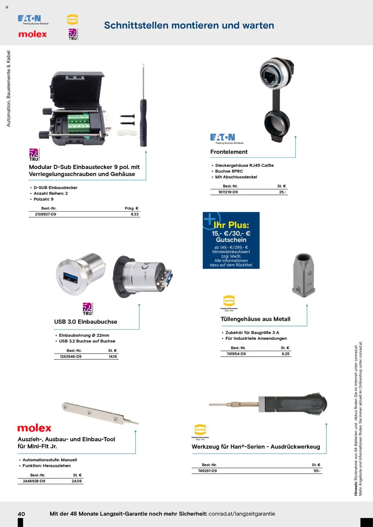 Conrad Aktionskatalog gültig ab 25.08.2025 | Seite: 42 | Produkte: Kabel, USB