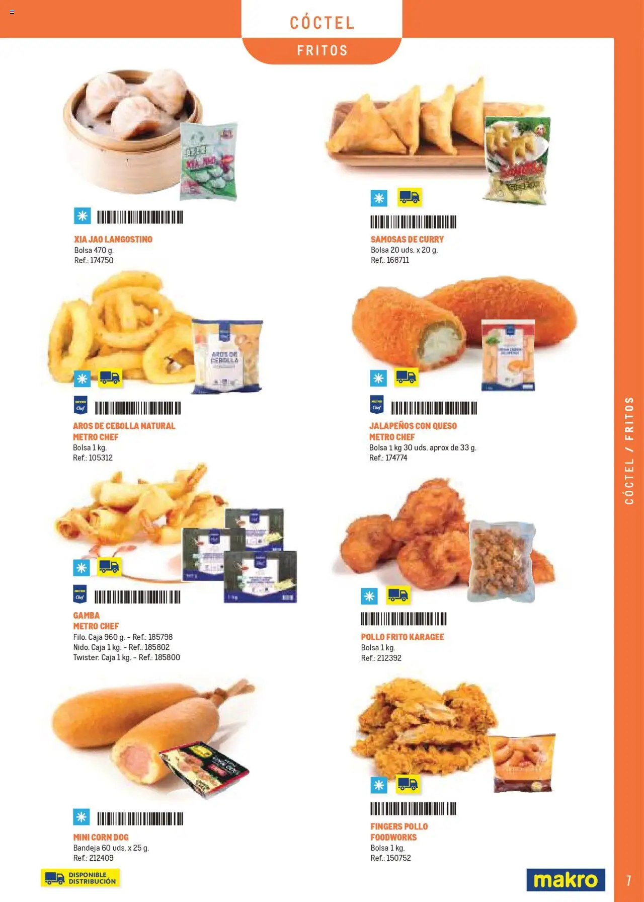 Makro -  Especial Catering Canarias │ válido desde el 25.02.2025 | Página: 7 | Productos: Queso, Bandeja, Caja, Langostino
