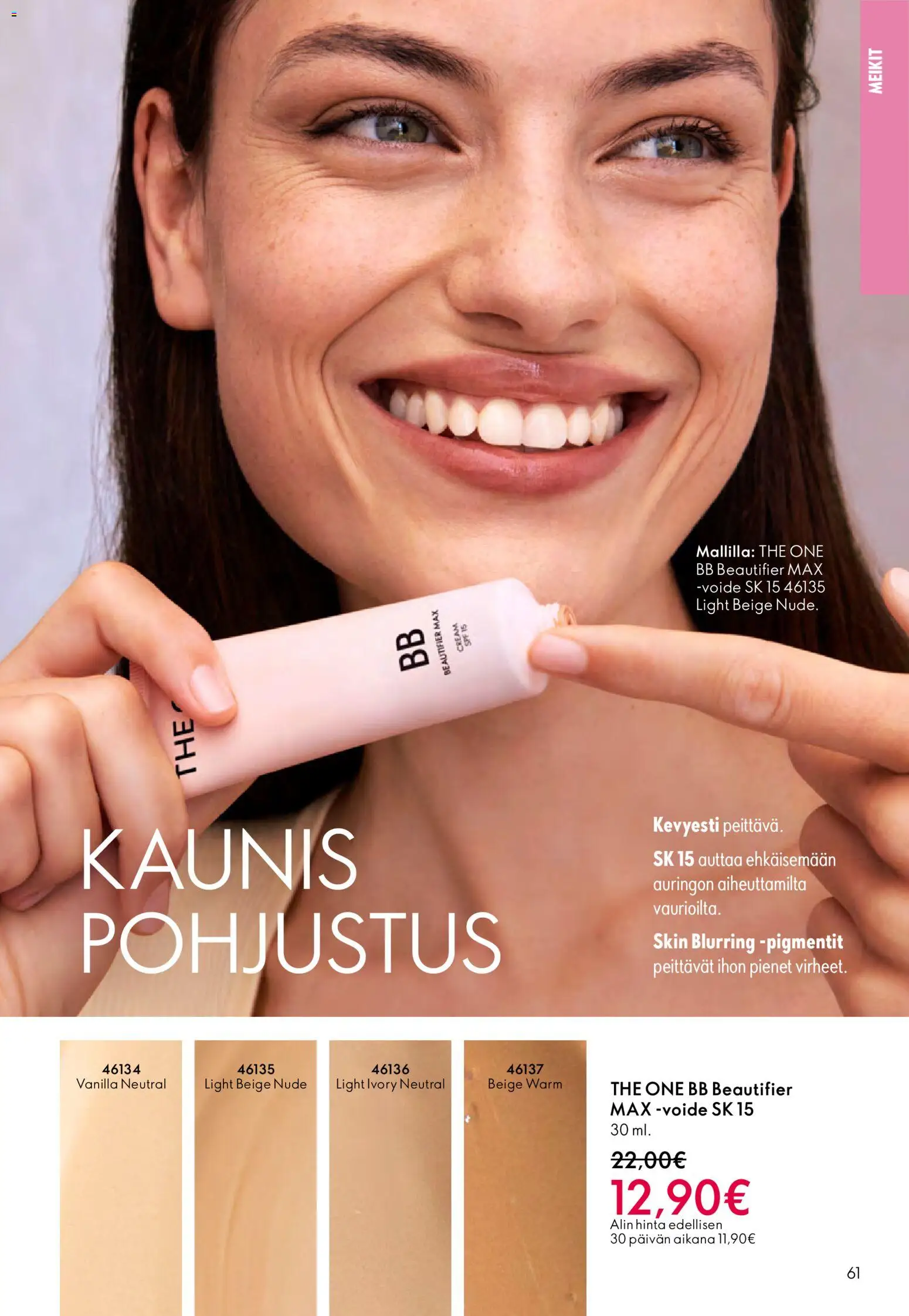 Oriflame - Esite 03 – voimassa 18.02.2026 alkaen | Sivu: 61 | Tuotteet: BB cream