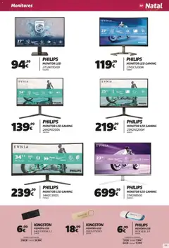 Pré-visualização Radio Popular - Especial Natal válido de 05.12.2025 | Página: 109 | Produtos: Monitor, USB