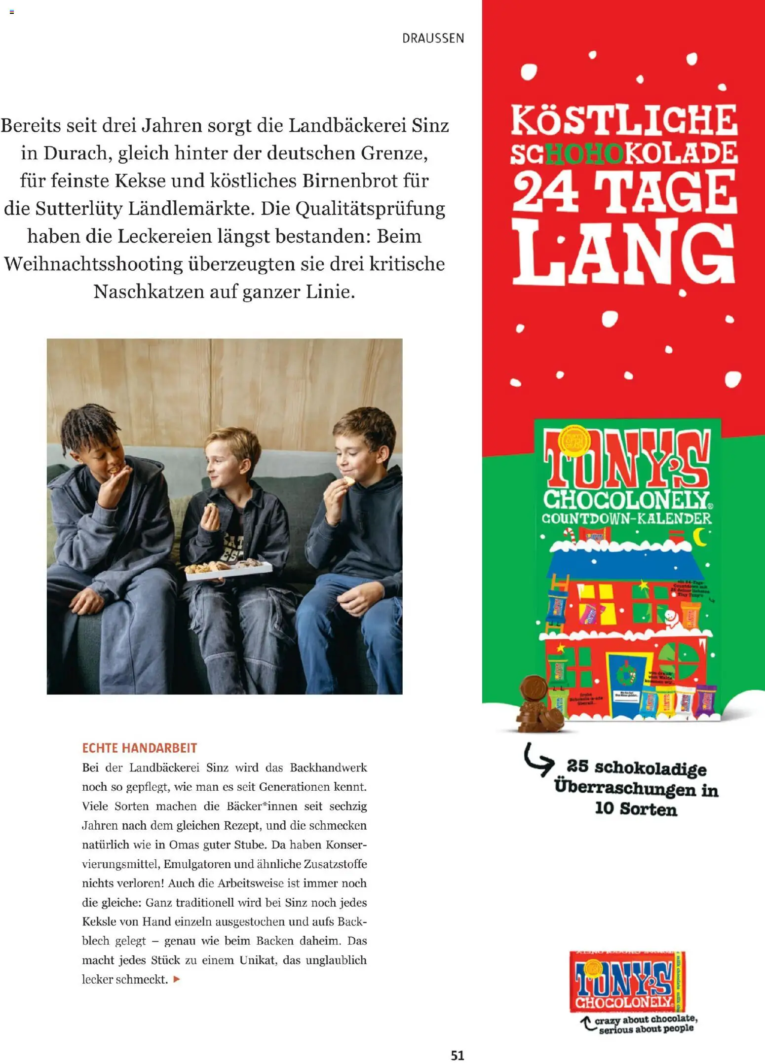 Sutterlüty B’sundrig Magazine gültig ab 17.11.2025 | Seite: 116 | Produkte: Kekse