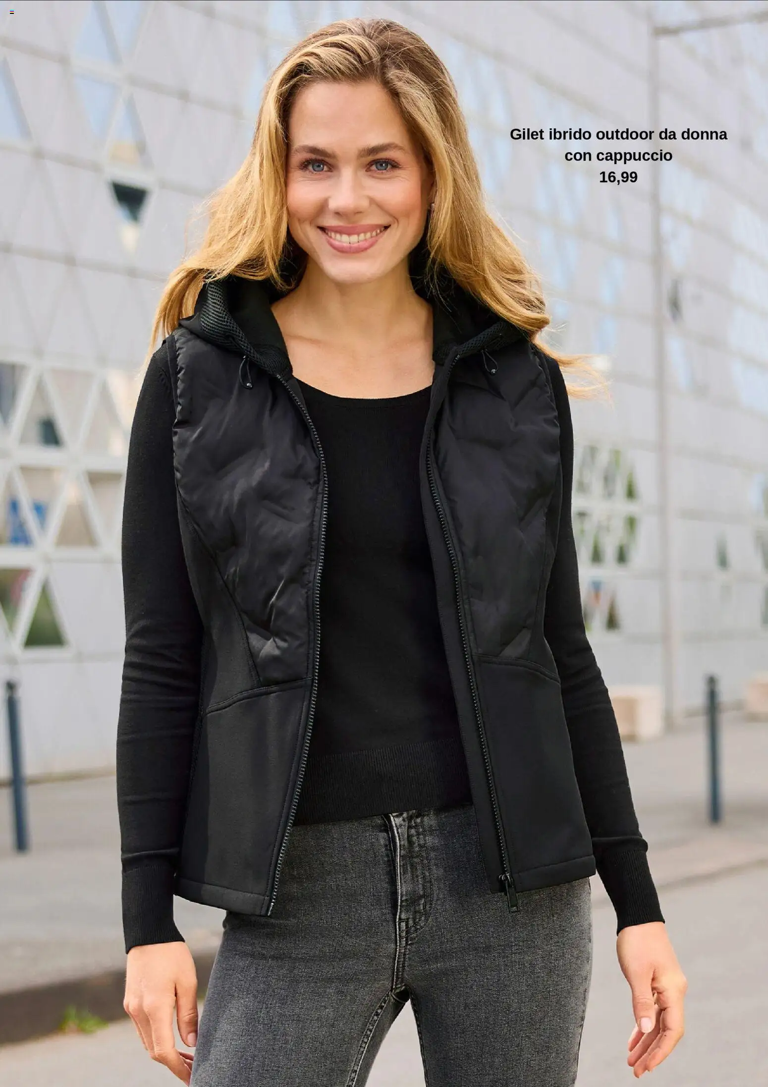 Volantino NKD del 24.11.2025 | Pagina: 14 | Prodotti: Gilet, Cappuccio