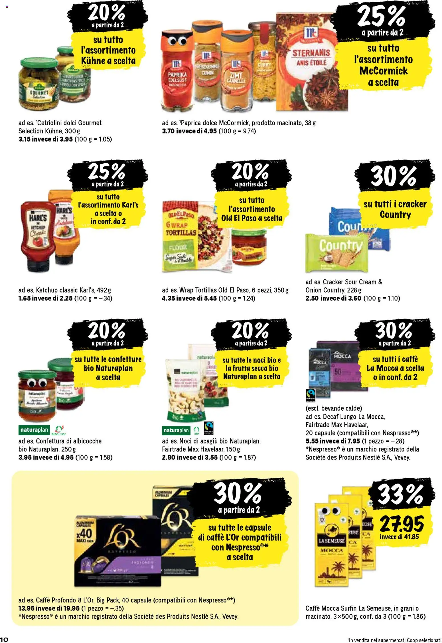 Coop - Una settimana di azioni – gültig ab 22.12.2025 | Seite: 10 | Produkte: Ketchup