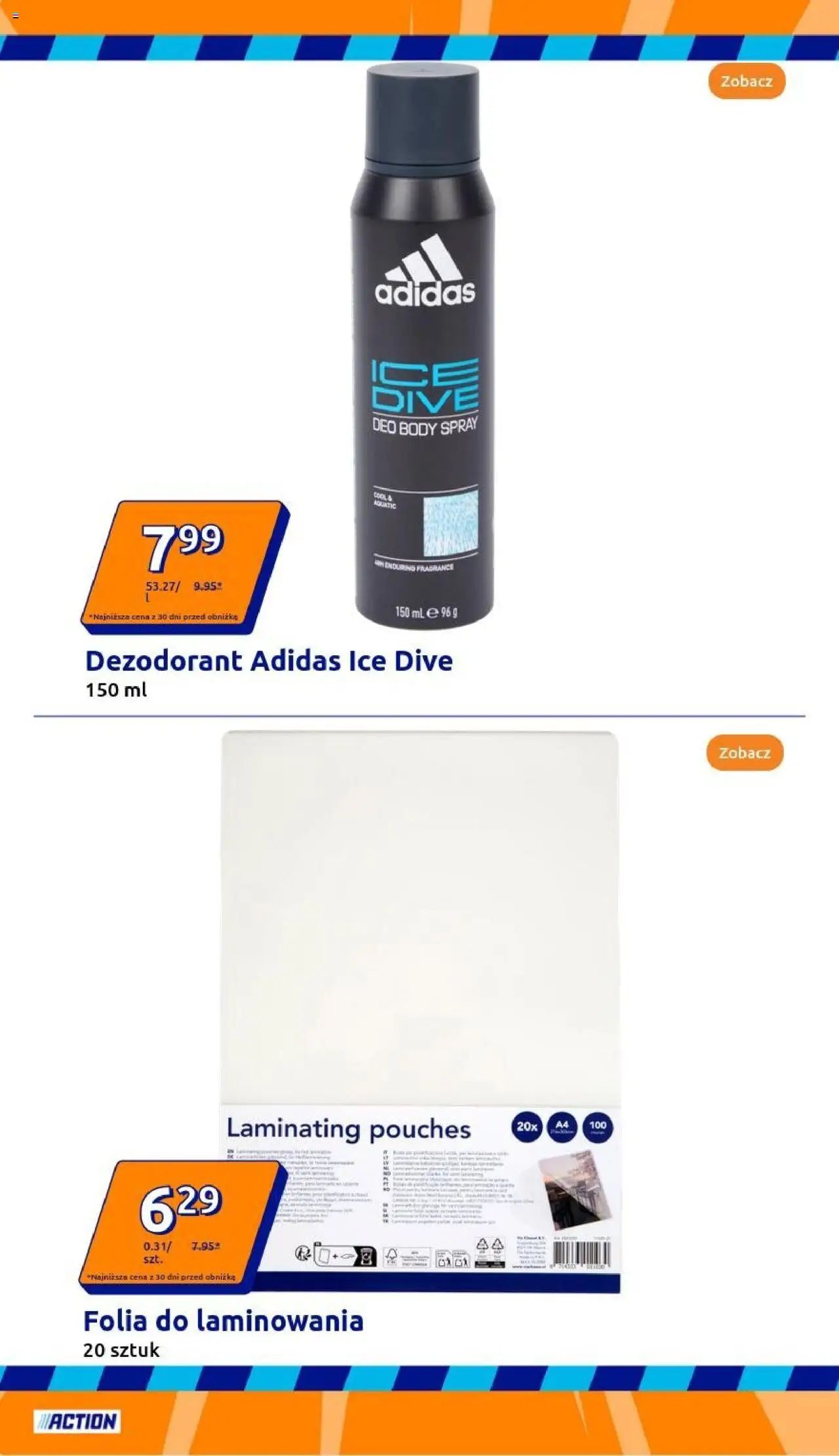 Action Gazetka od 10.09.2025 | Strona: 2 | Produkty: Body, Dezodorant