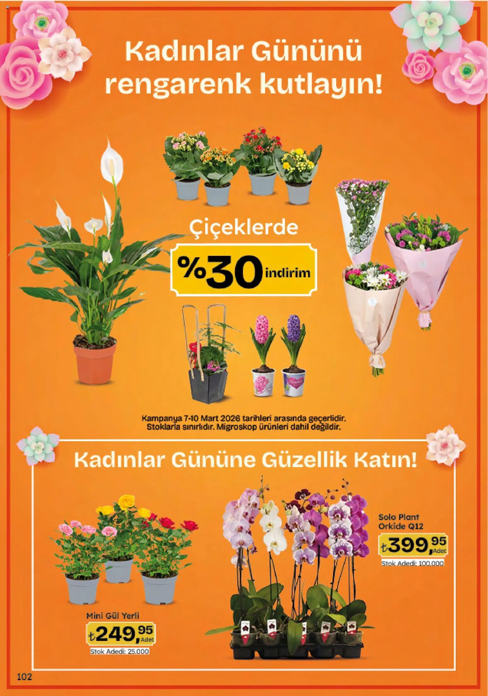 Migros Katalog - Migroskop - 26.02.2026 tarihinden itibaren geçerlidir | Sayfa: 102 | Ürünler: Gül