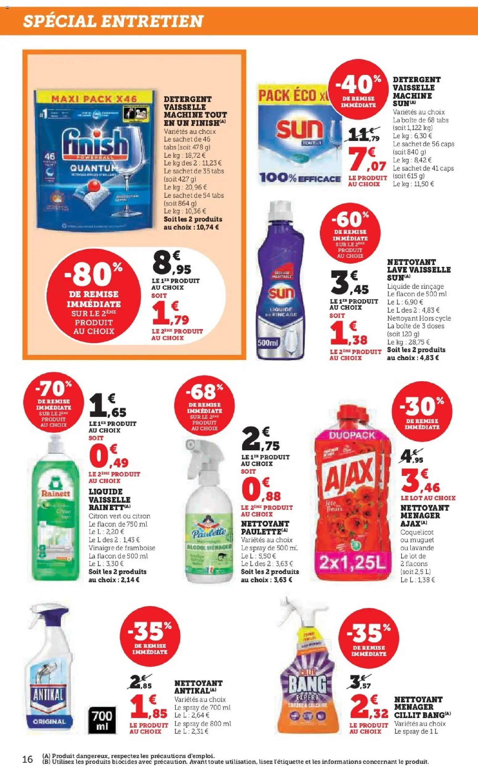 {H1} | Page: 16 | Produits: Citron vert, Framboise, Lavande, Muguet