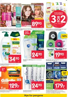 Forhåndsvisning av Rusta kundeavis gyldig fra 07.04.2026 | Side: 13 | Produkter: Tannkrem, Shower Gel, Hårfarge, Gâteaux secs