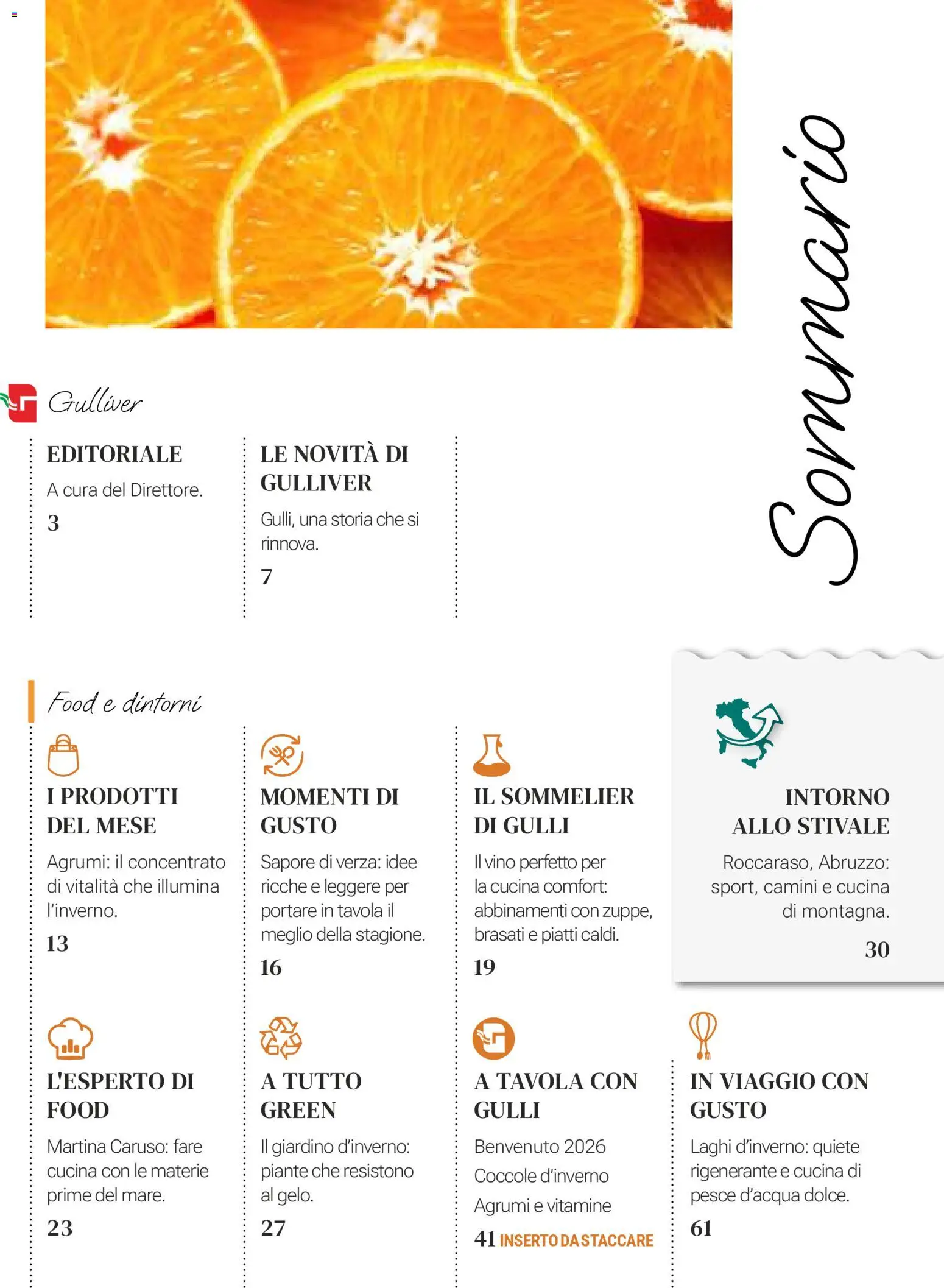 Volantino Gulliver del 01.01.2026 | Pagina: 5 | Prodotti: Pesce, Vino, Agrumi