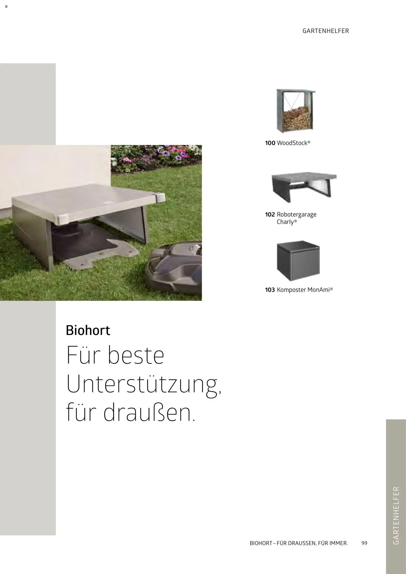 Dehner Biohort – Metall für Garten & Terrasse – gültig ab 01.01.2026 | Seite: 99