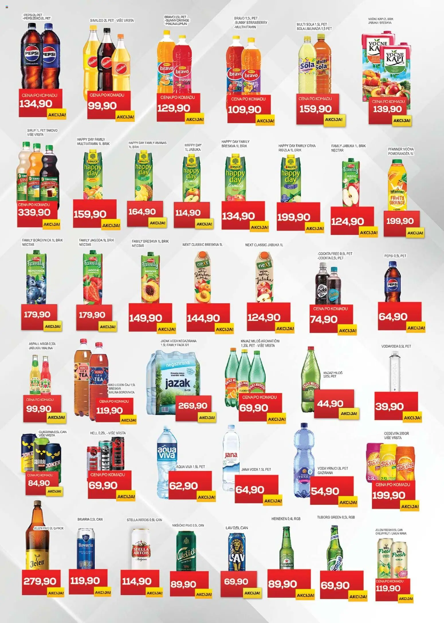 Medius katalog - važi od 10.03.2026 | Strana: 17 | Proizvode: Sirup, Pivo, Breskva, Čaj