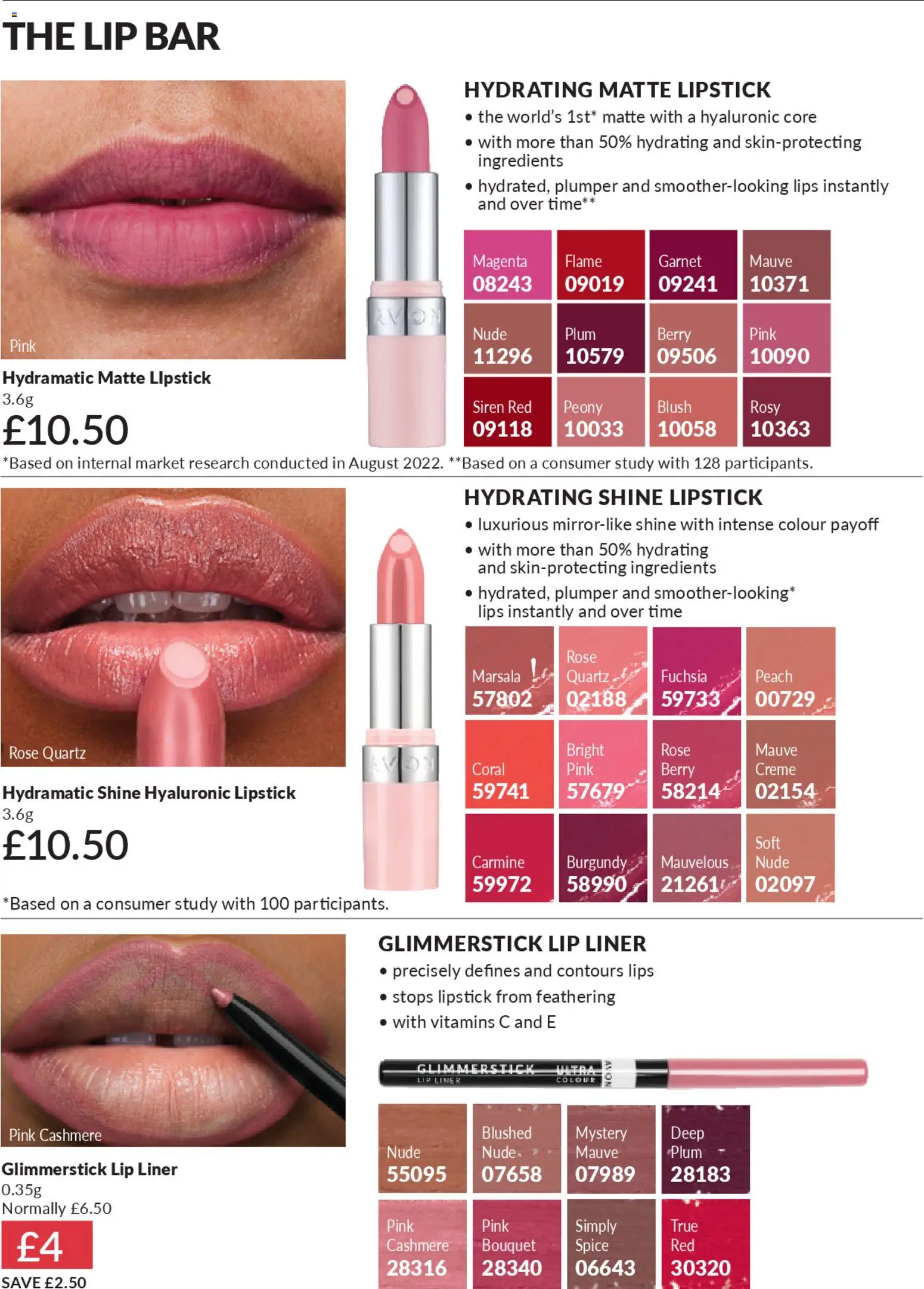{H1} | Page: 40 | Products: Lipstick