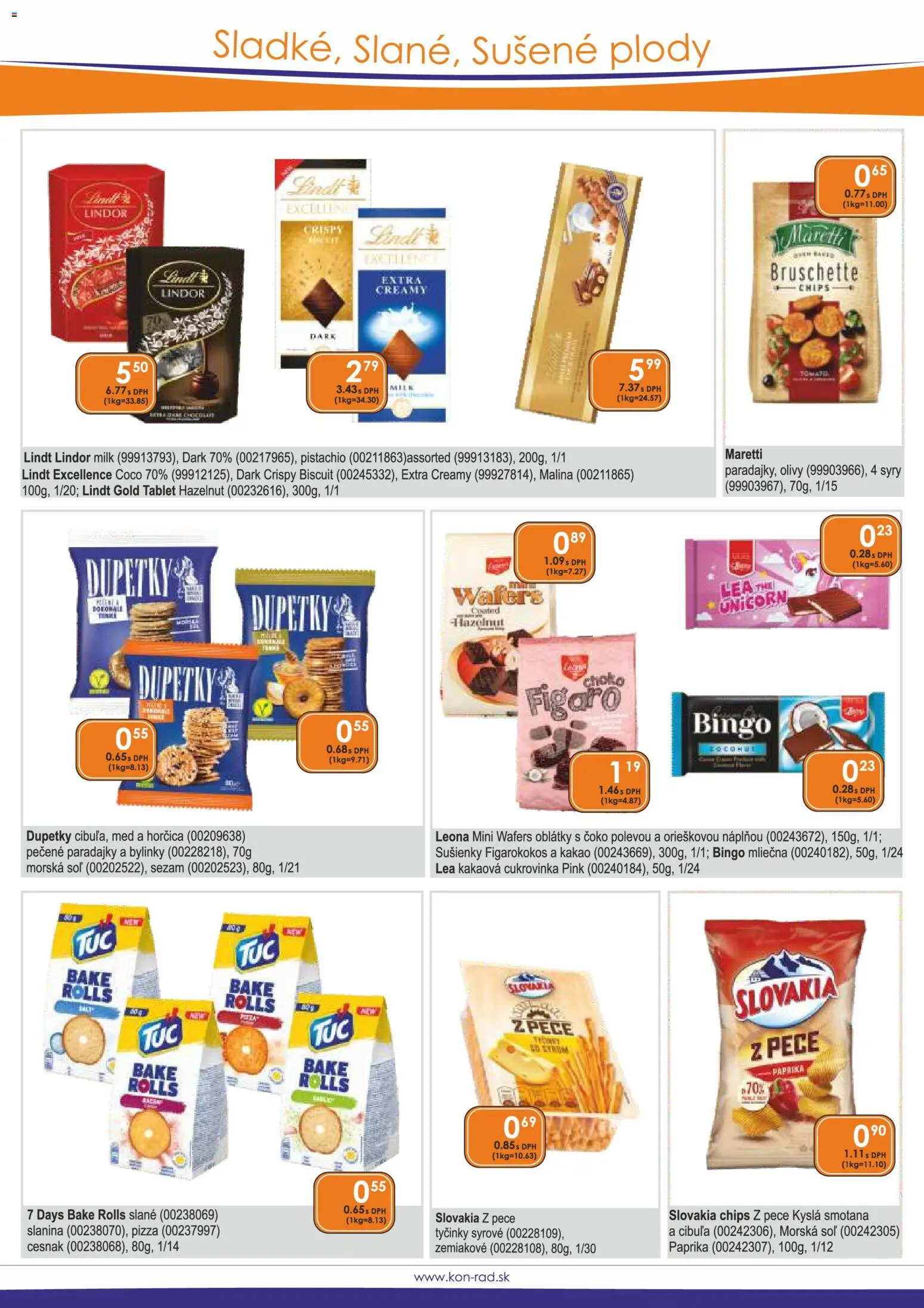 Nové KON - RAD akcie – leták je platný od 01.04.2026 | Strana: 33 | Produkty: Tablet, Smotana, Cibuľa, Soľ